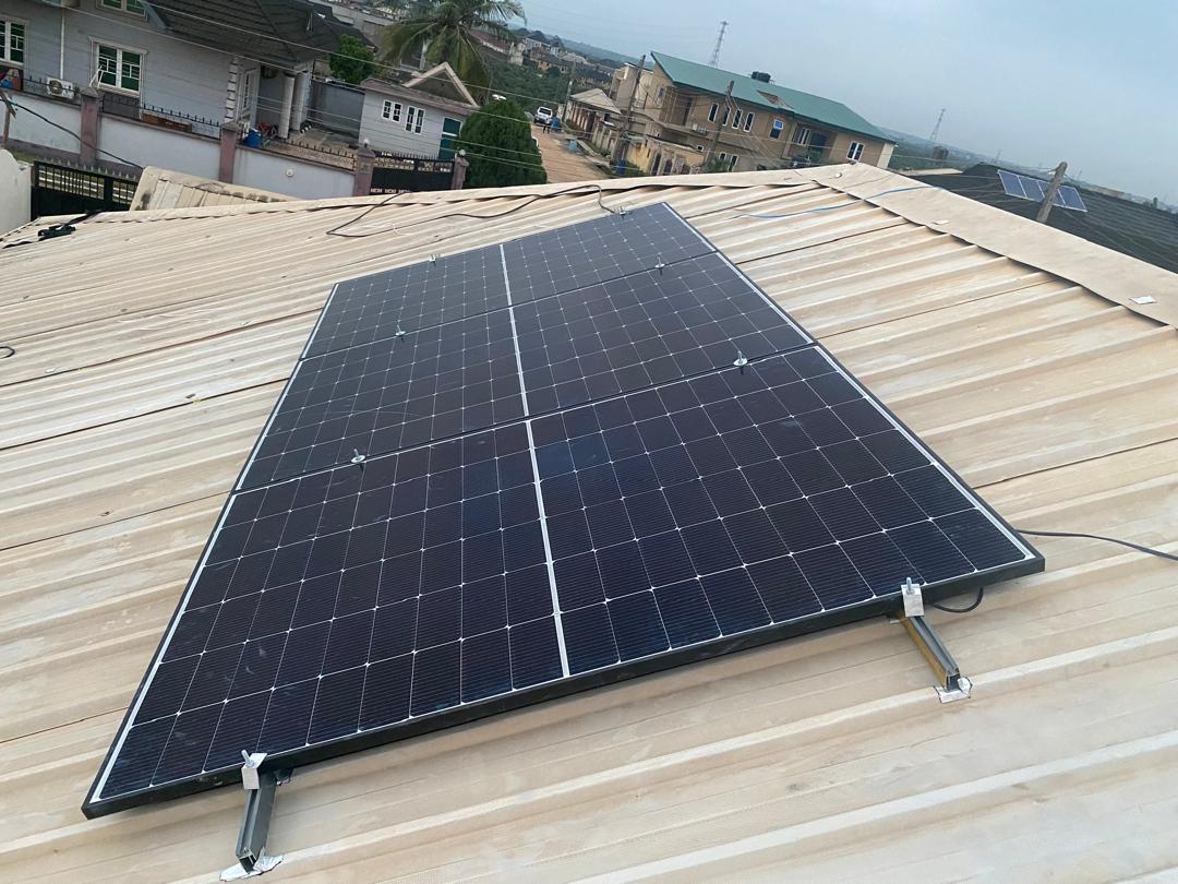 Residential solar installation